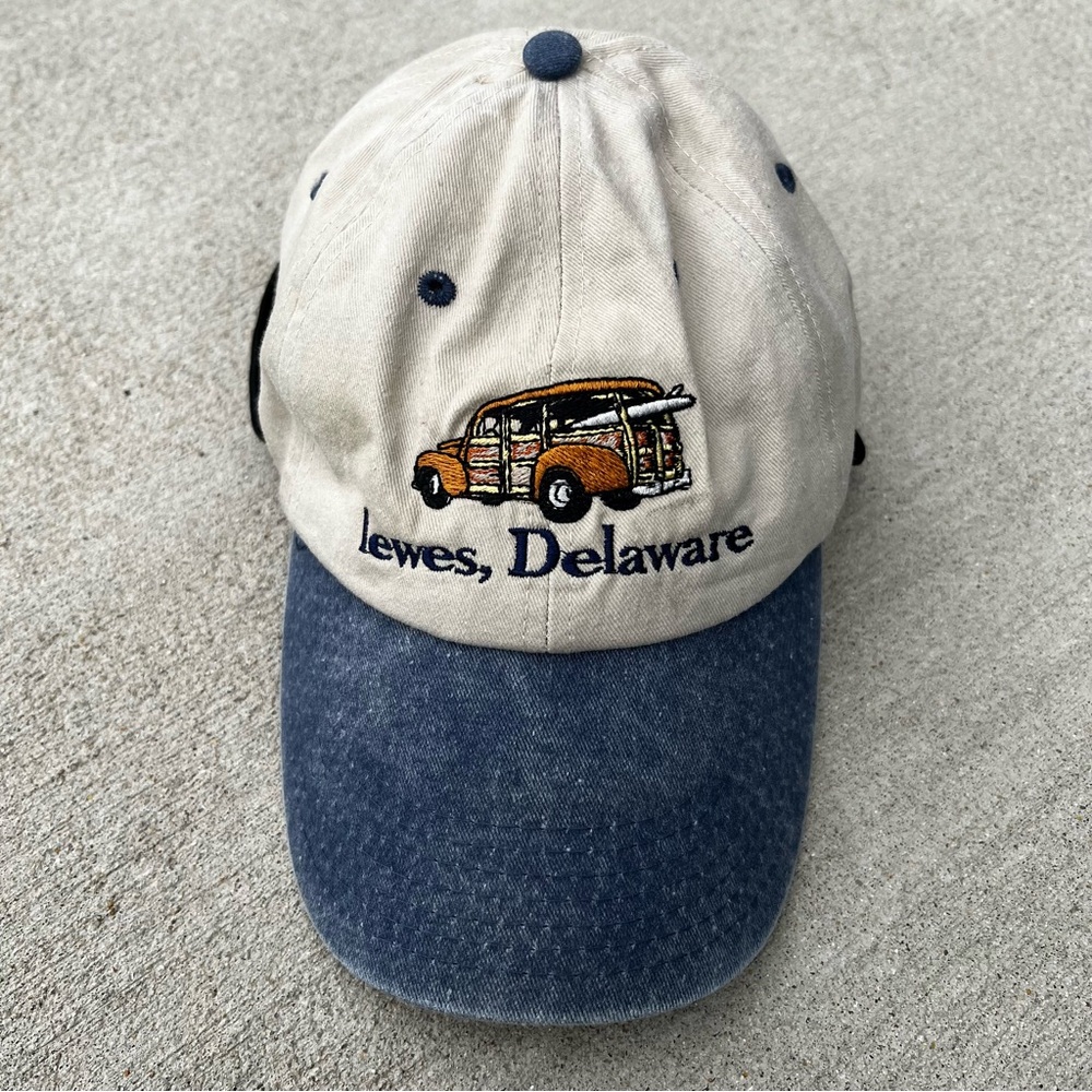 Men’s Baseball Cap Hat with neck strap for boating, beach, and active sports